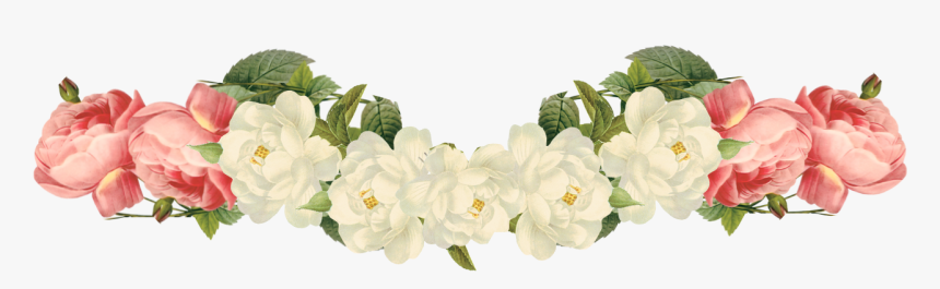 At Tihani Golden Gold - Flower Vintage Border Png, Transparent Png