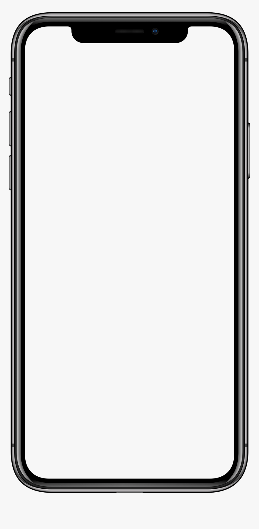 Transparent Case Png - Iphone X Overlay Png, Png Download