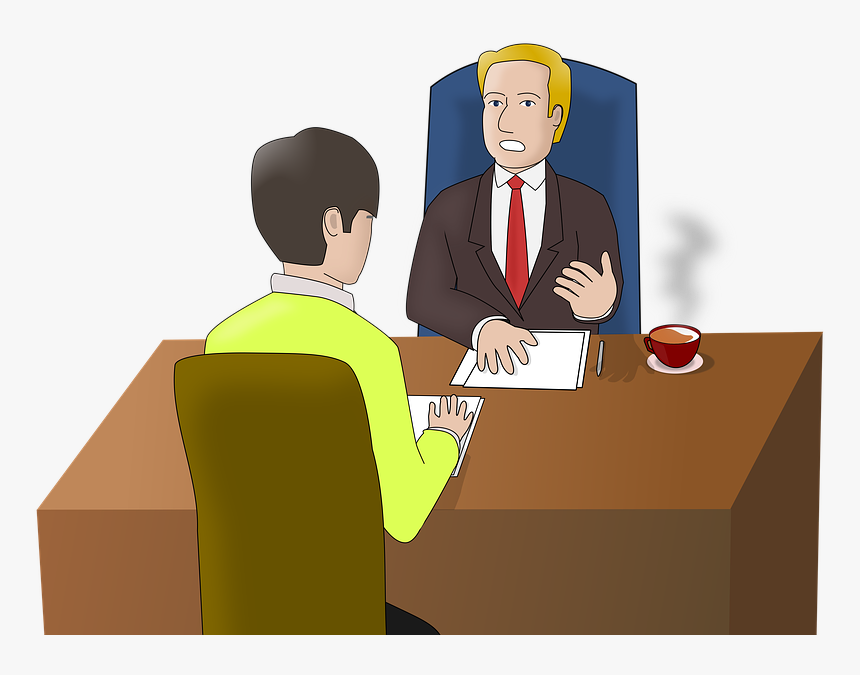 Interview, Job, Career, Business, Office, Recruitment - Manager And Personnel, HD Png Download