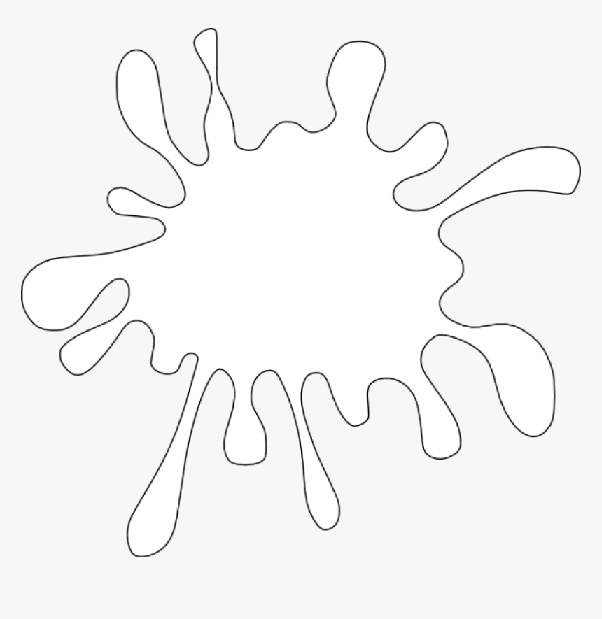 Free Png Download Splash Of White Paint Png Images - White Splash Of Paint, Transparent Png