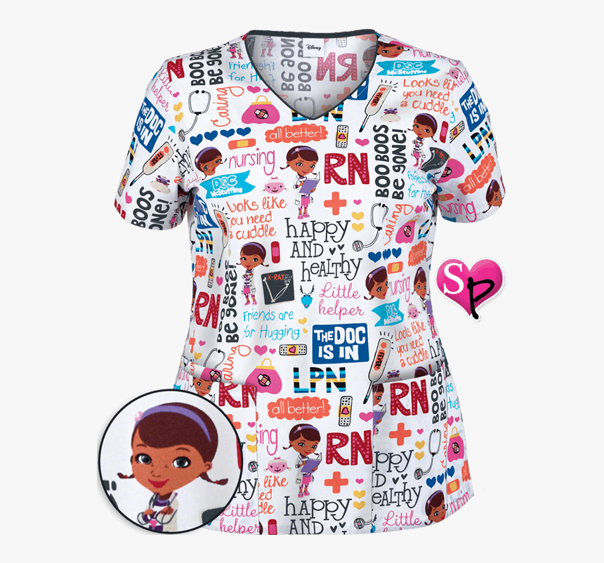 Doc Mcstuffins Scrubs, HD Png Download