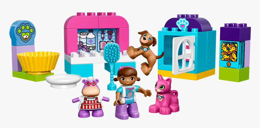 Transparent Doc Mcstuffins Clipart - Lego Doc Mcstuffins Pet Vet Care, HD Png Download