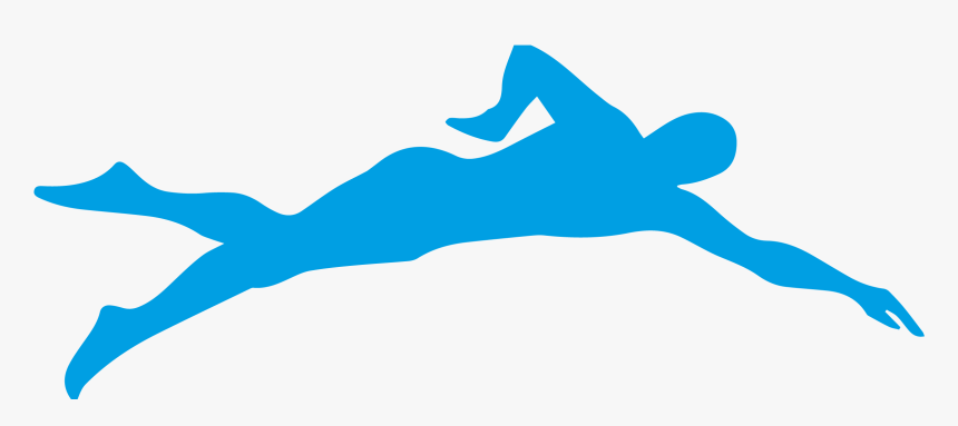 Swimming Silhouette Butterfly Stroke Clip Art - People Swimming Silhouette Png, Transparent Png