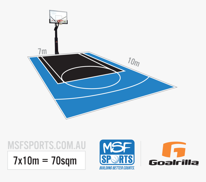 Transparent Basketball Court Png - Team Sport, Png Download
