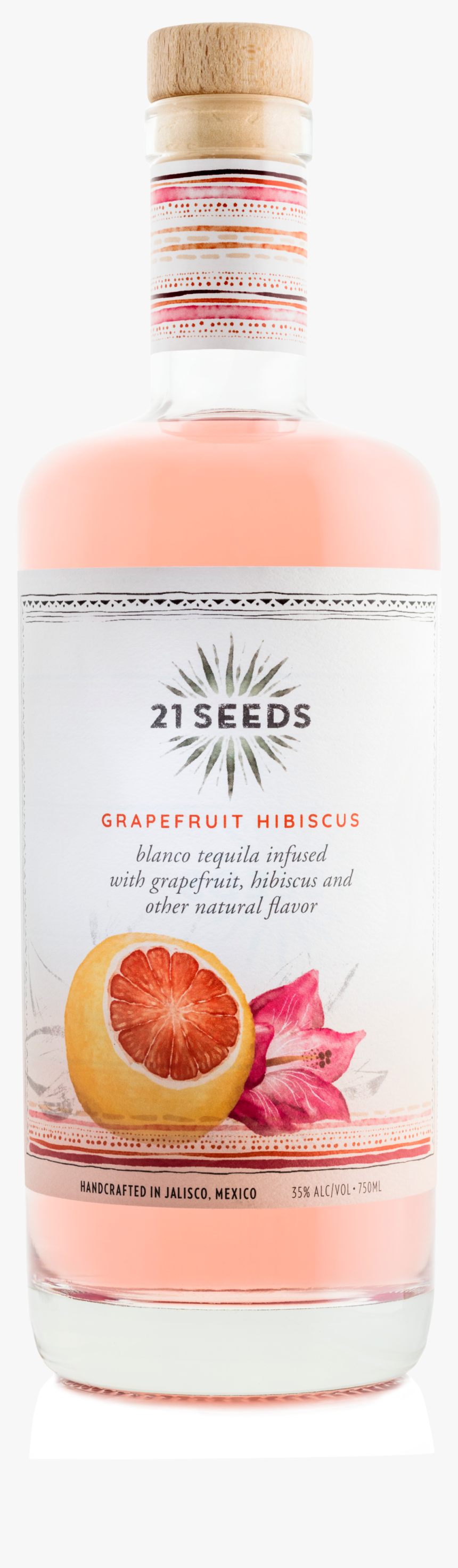 Grapefruit Hibiscus No Background - 21 Seeds Tequila Grapfruit, HD Png Download