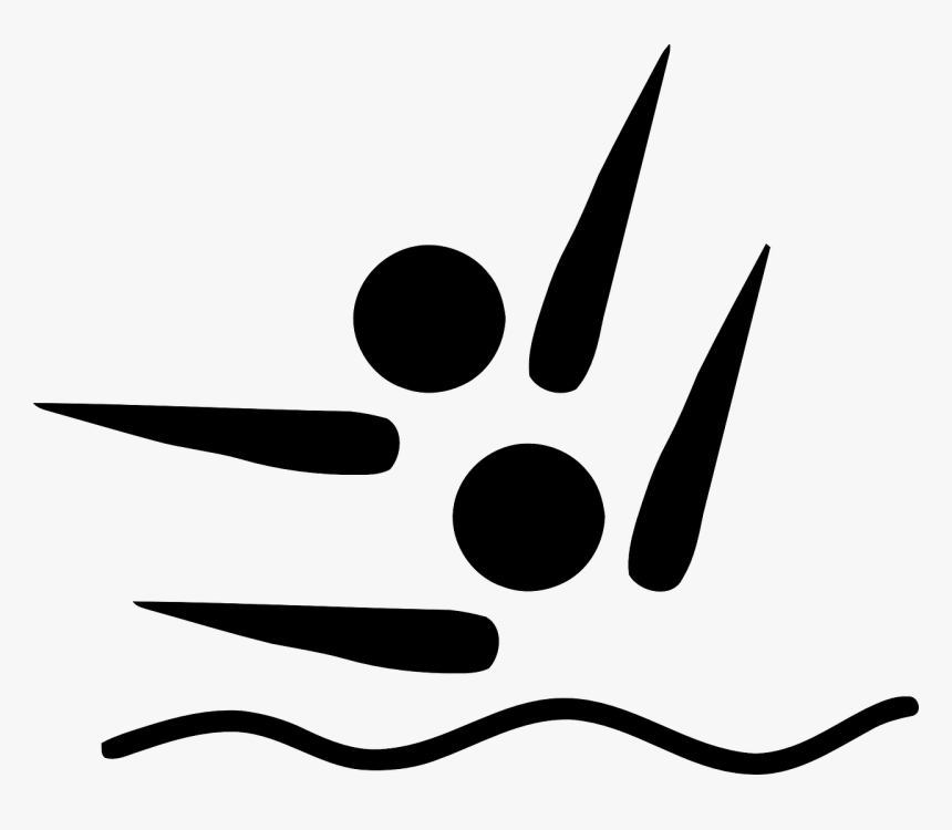 Synchronized Swimming Clip Art, HD Png Download