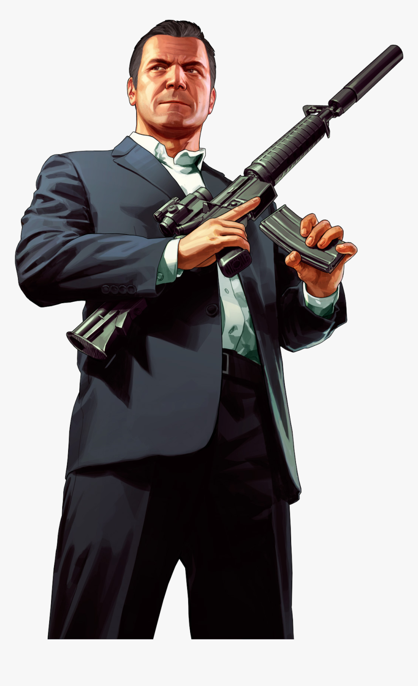Gta 5 Michael Png , Png Download - Michael Gta V Png, Transparent Png