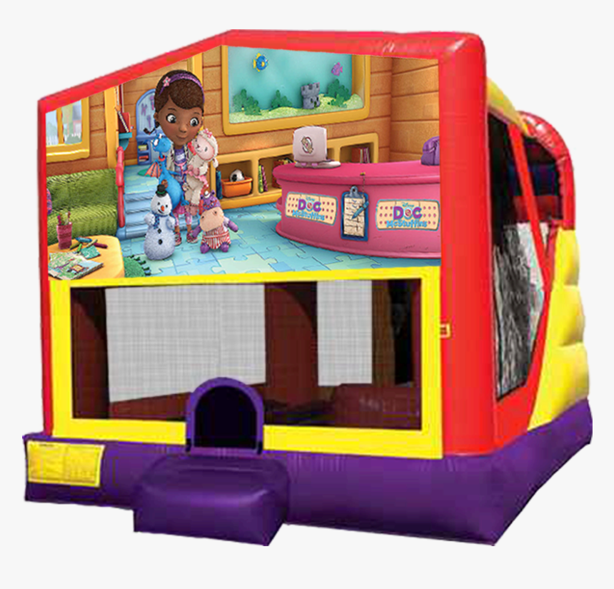 doc mcstuffins bounce house