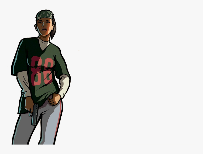 Share This Image - Gta Sa Denise Robinson, HD Png Download