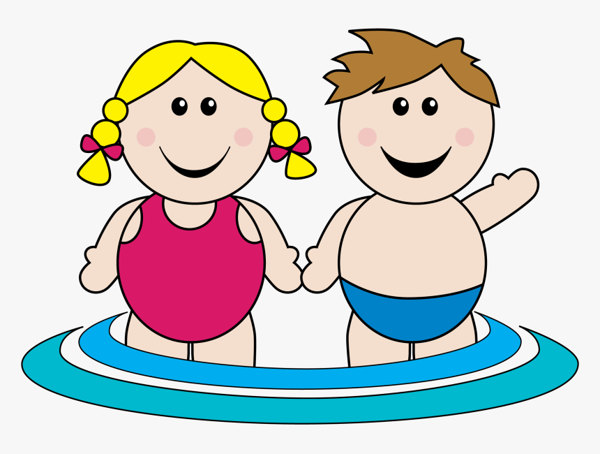 Transparent Swimmer Clipart - Cartoon, HD Png Download