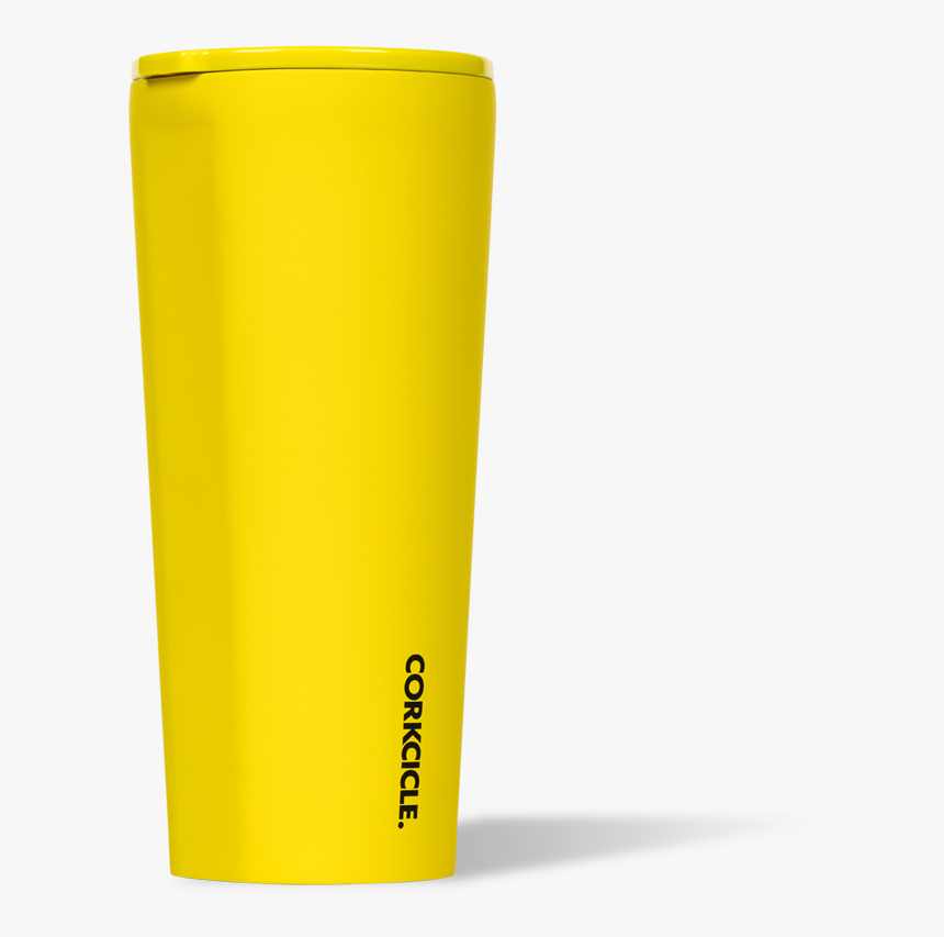 Neon Lights Yellow 24 Oz Tumbler Corkcicle - Plastic, HD Png Download