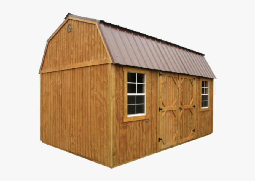 Barn - Side Lofted Barn Shed, HD Png Download