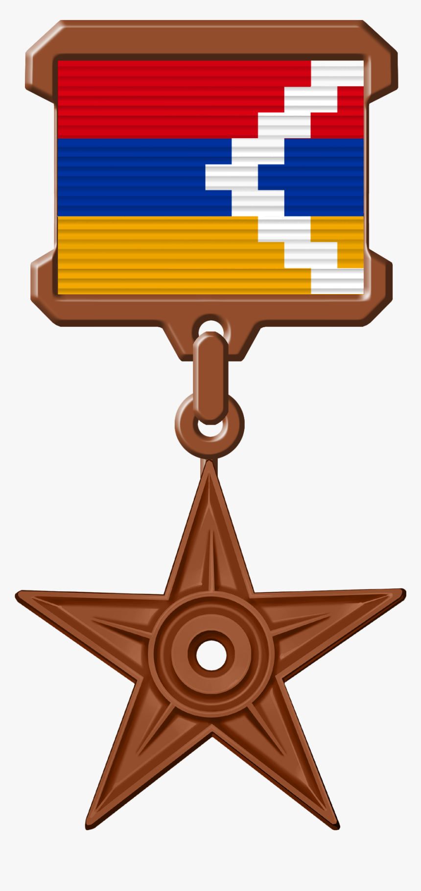 Artsakh Barn - Hammer Star Sickle Flag, HD Png Download