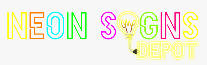 Neon Signs Depot - Graphic Design, HD Png Download