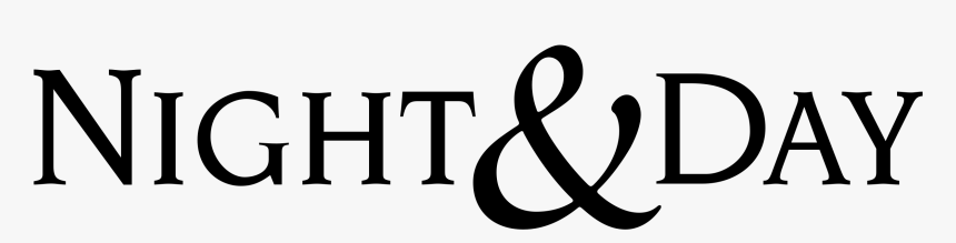 Night & Day Logo Png Transparent - Calligraphy, Png Download