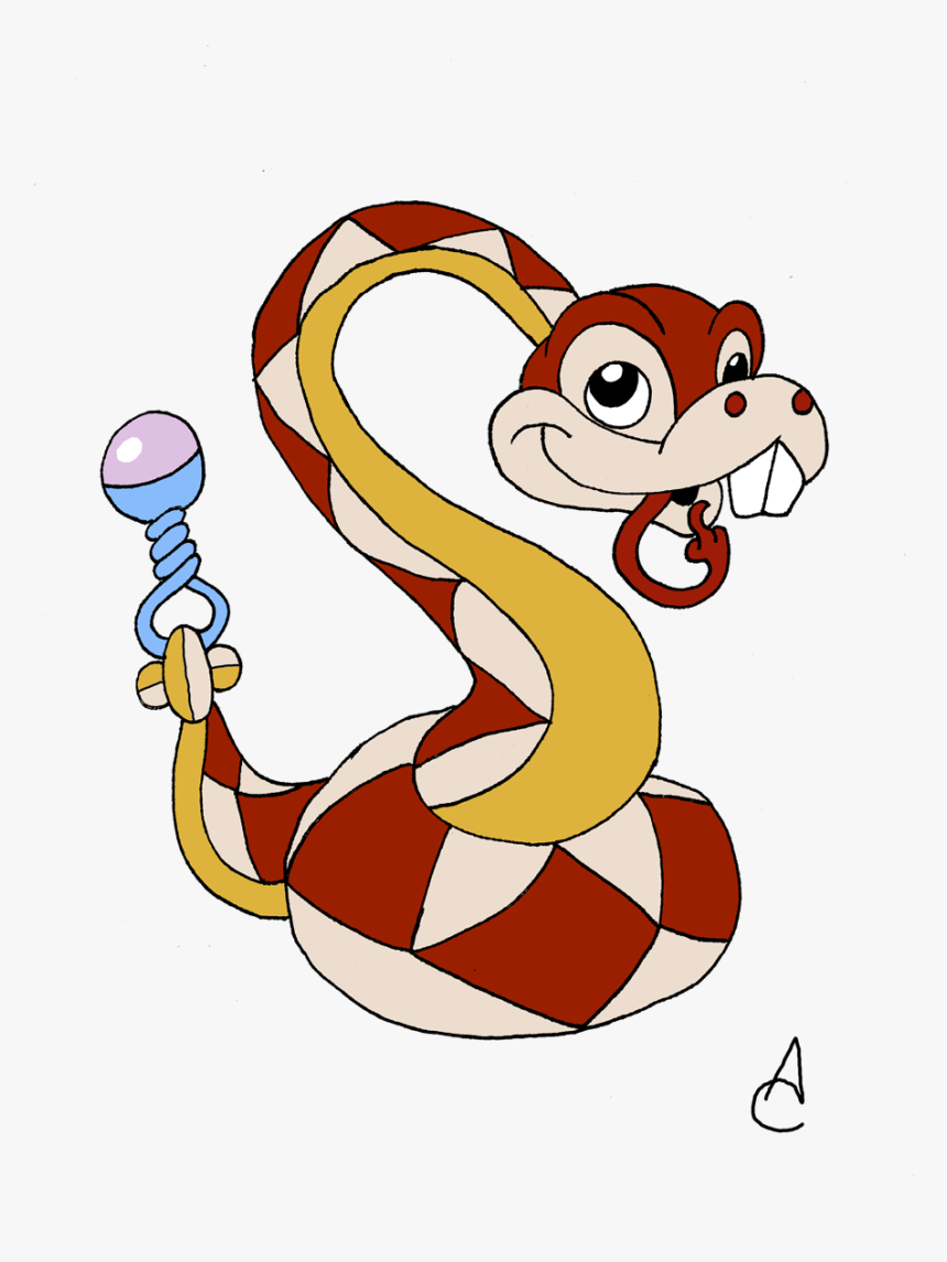 Cutsey Rattlesnake By X-raylawnmower On Clipart Library - Free Images Rattlesnake Clipart, HD Png Download