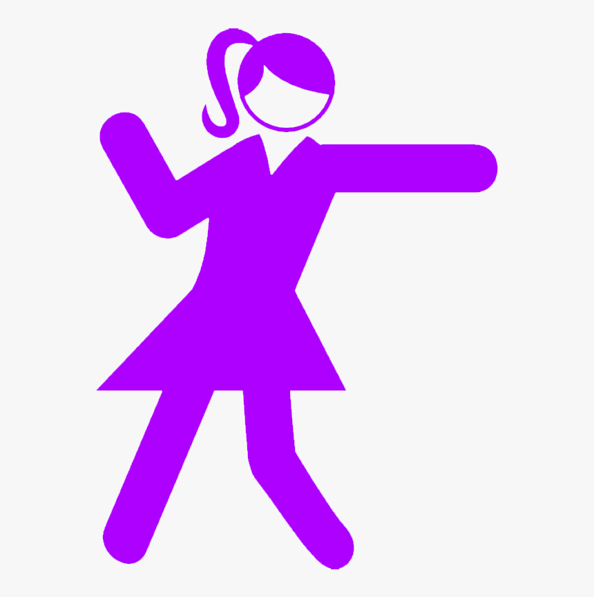 Dancing Girl Icon Png Clipart , Png Download - Dancing Girl Icon, Transparent Png