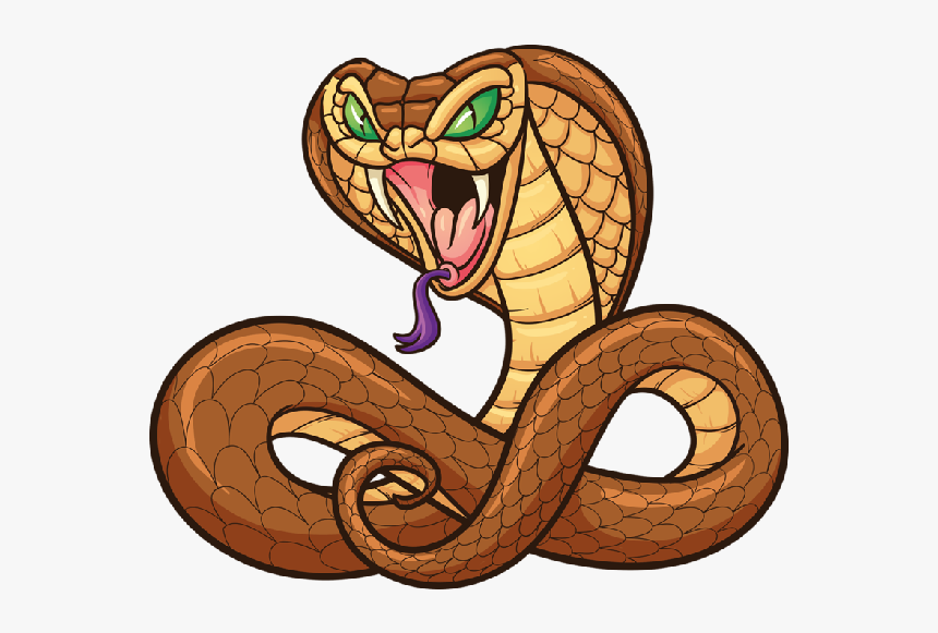 Snake Clipart Snake Clipart Fans - Cartoon Cobra, HD Png Download