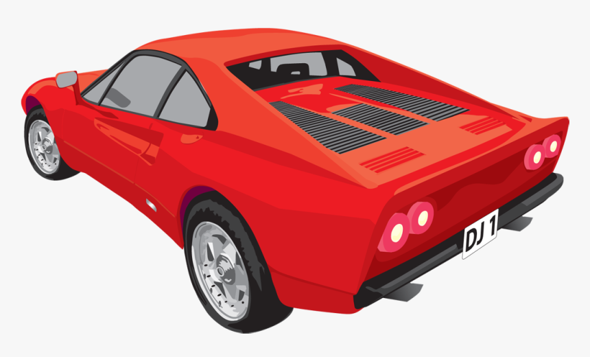 Transparent Car Illustration Png - Race Car, Png Download