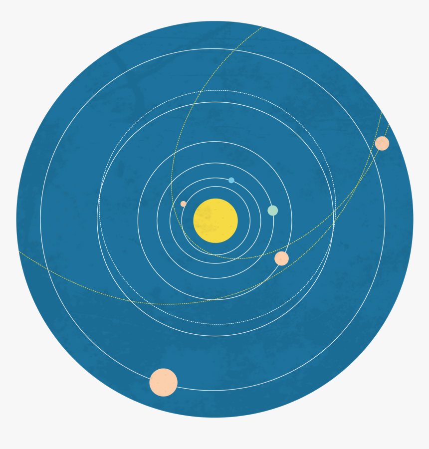Solar System Print & Cut File, HD Png Download
