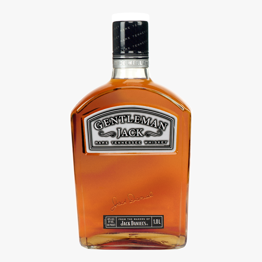 Jack Daniels Gentleman Jack 1,00 L - Jack Daniels Gentleman Jack 70cl, HD Png Download