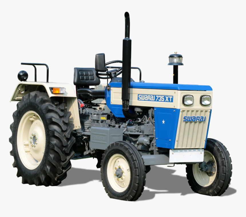 Swaraj Tractor Transparent File - Swaraj Tractor 735 Xt, HD Png Download