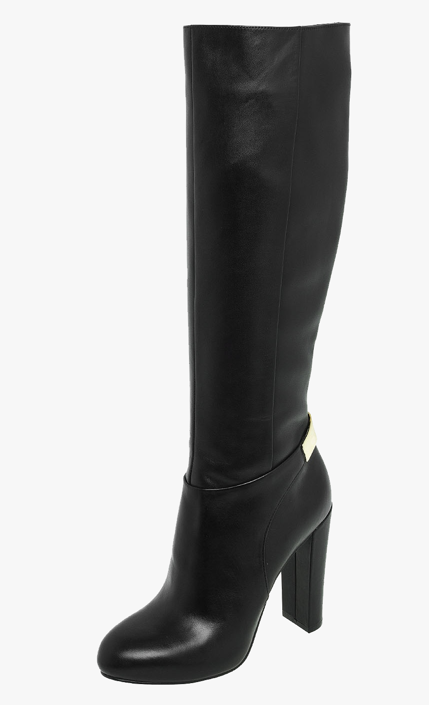 Black Women Boots Png Image - High Heel Boots Transparent Background, Png Download