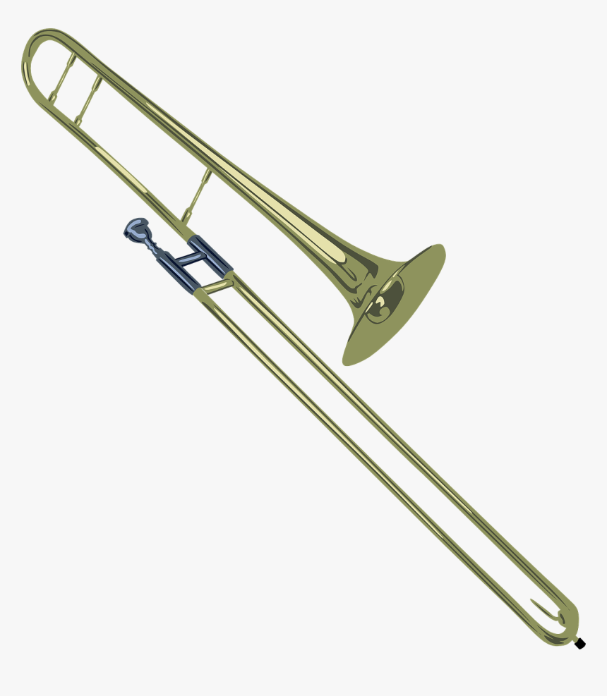 Tenor Trombone Png Clip Arts - Trombone Clip Art, Transparent Png