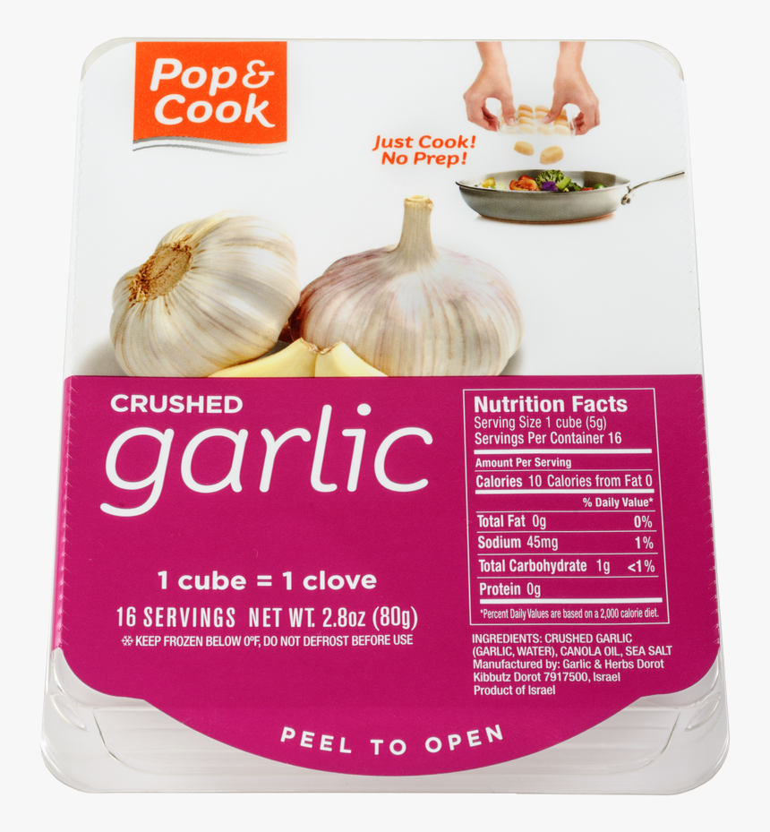 Frozen Chopped Garlic, HD Png Download