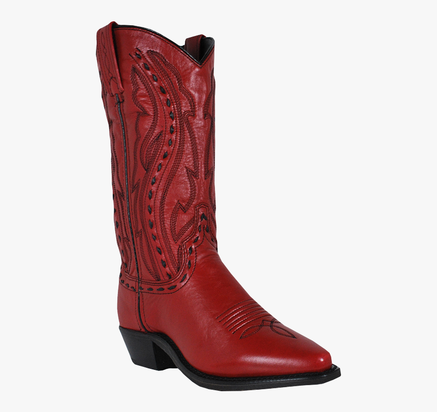 Abilene Ladies Red Whipstitched Cowgirl Fashion Boots - Cowboy Boot, HD Png Download