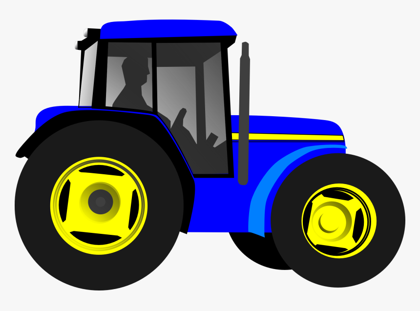 Backhoe Clipart Backhoe John Deere - Clipart Tractor, HD Png Download