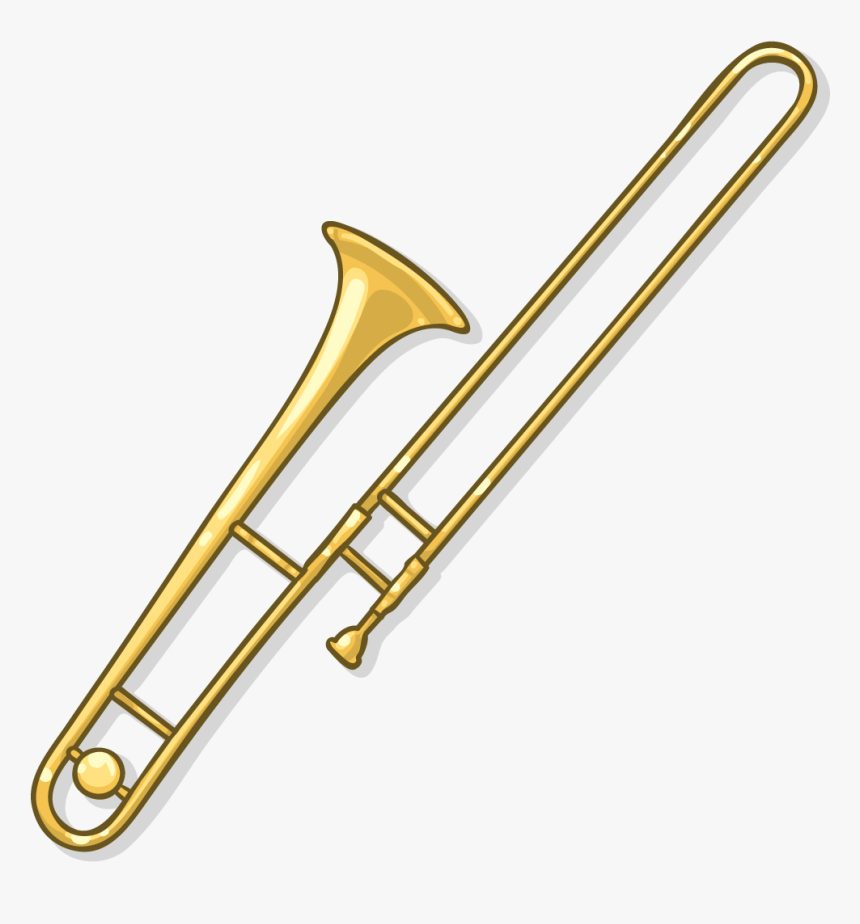 Trombone Clipart Trumbone - Types Of Trombone, HD Png Download