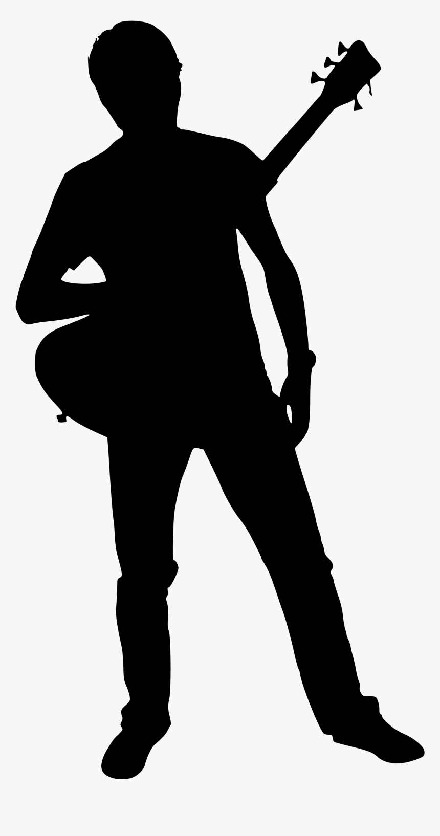 File Band Silhouette 06 Svg Wikimedia Commons - Kidz Rock, HD Png Download