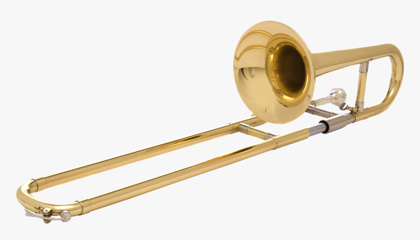 Jp039 Slide Trumpet Lacquer Cutout - Mini Transparent Trombone, HD Png Download