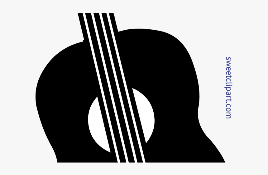Silhouette Clipart Guitar - Siluetas Guitarras Png, Transparent Png