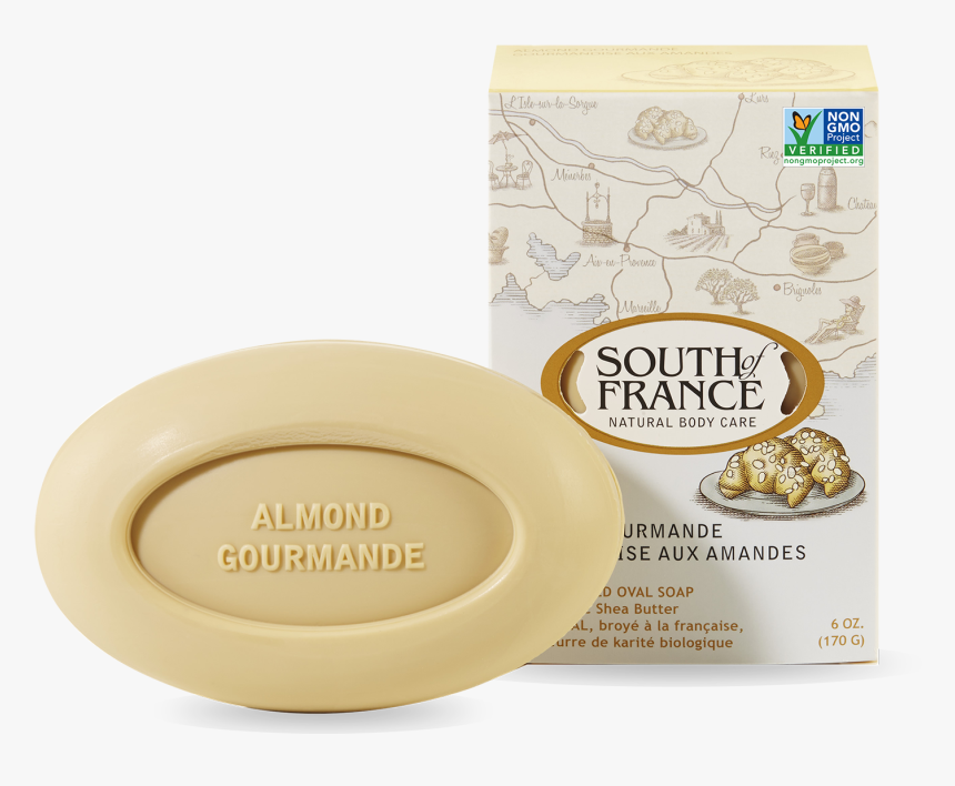 South Of France Soap Almond , Png Download - South Of France Almond Soap, Transparent Png
