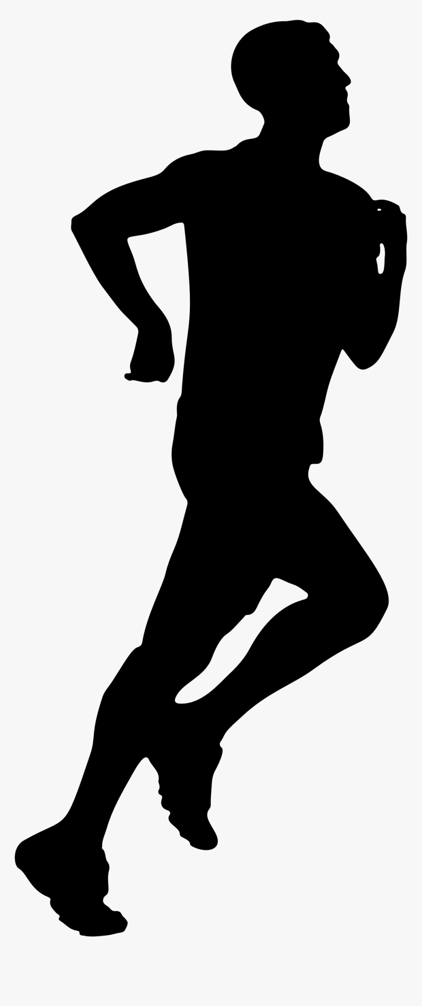 Jogging Silhouette, HD Png Download