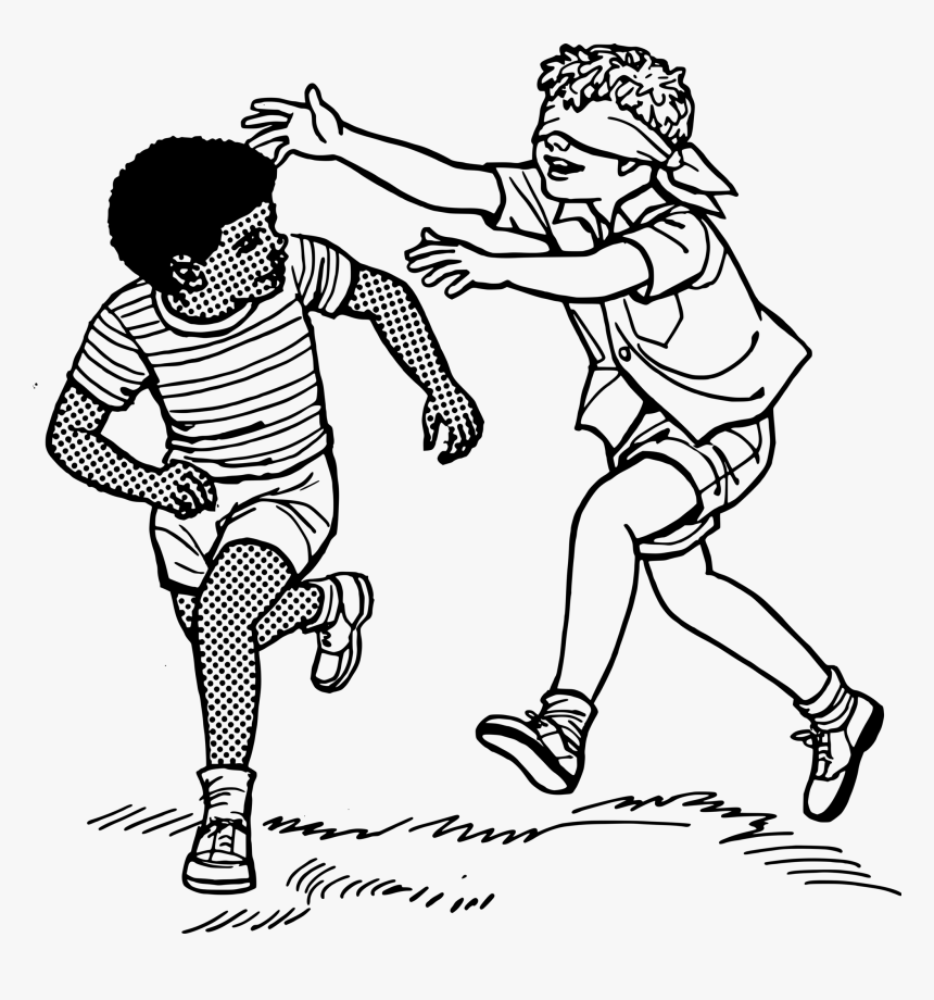 Boys Running - Jeux De Cache Cache, HD Png Download