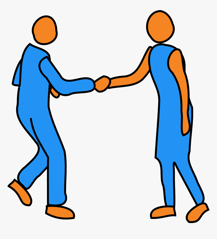 Handshake - Shaking Hands Png Gif, Transparent Png