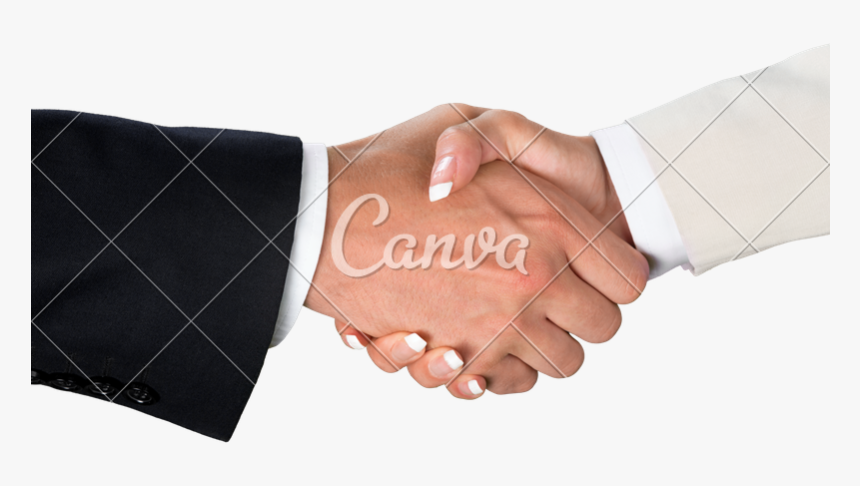 Picture Of People Shaking Hands - Men And Women Shaking Hands, HD Png Download
