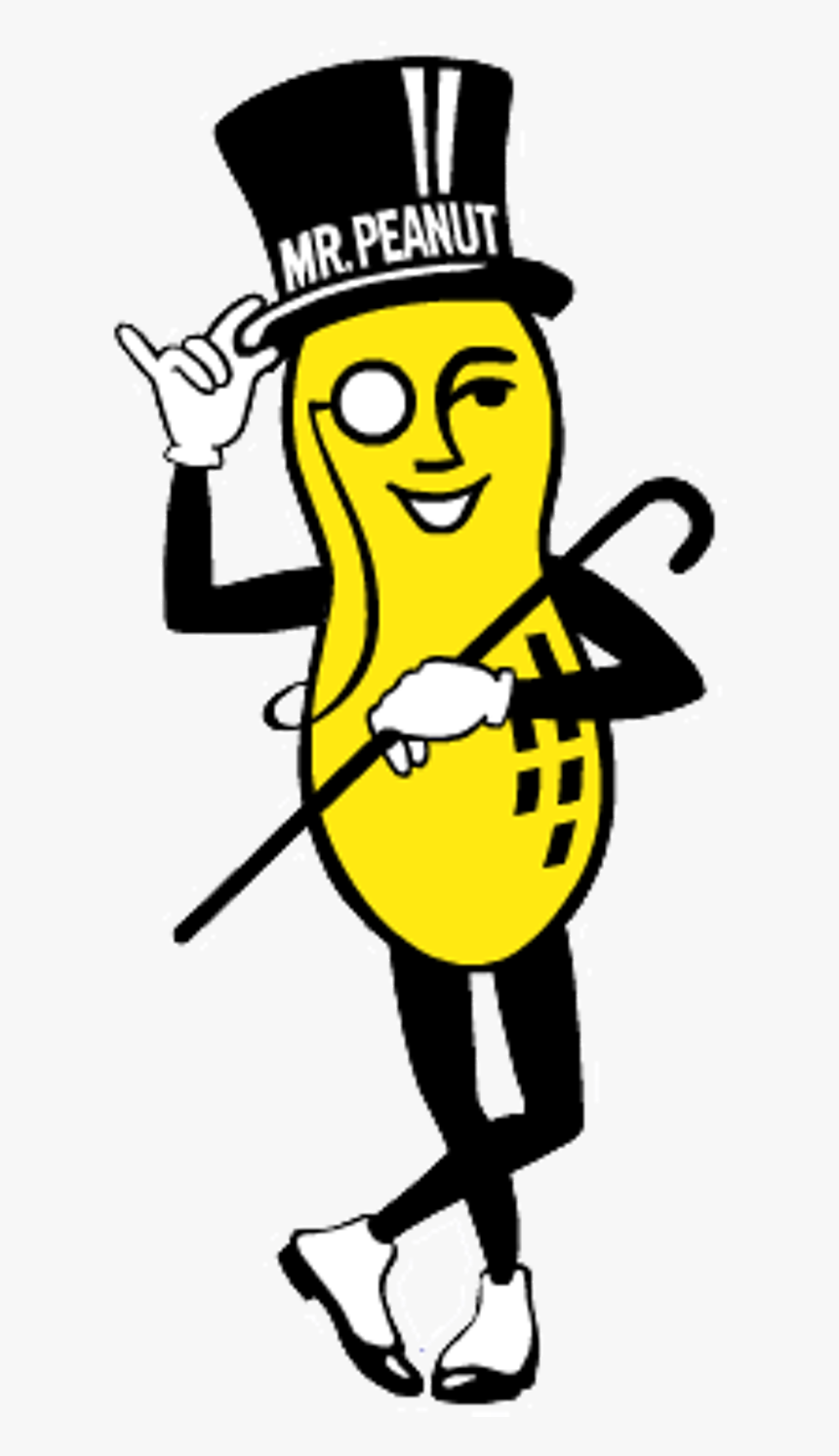 Nut Clipart Peanut Man - Mr Peanut Transparent, HD Png Download