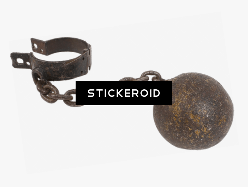 Ball And Chain Png - Medieval Chain Png, Transparent Png