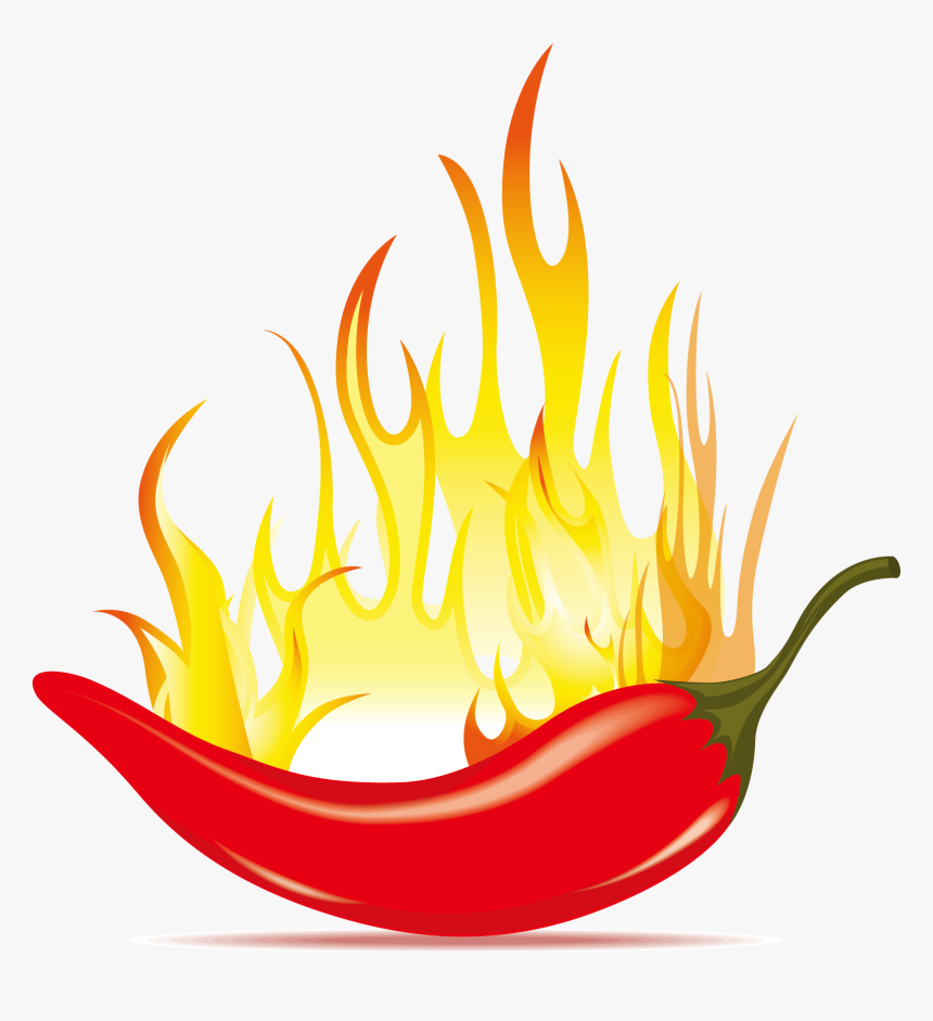 Chili Con Carne Chili Pepper Clip Art - Hot Chili Vector Png, Transparent Png