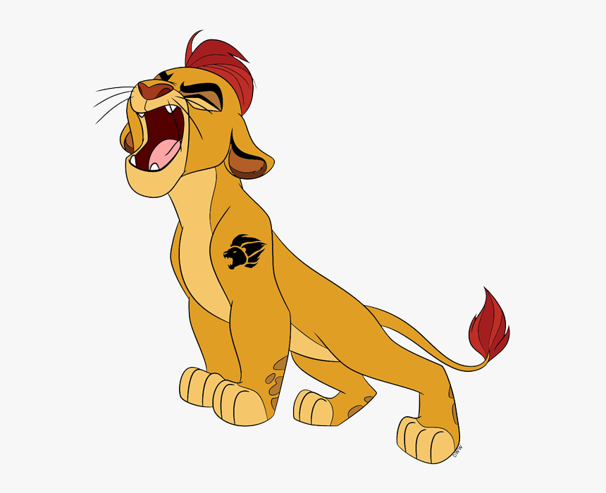 Clip Art Image Black And - Bunga Kion Lion Guard, HD Png Download