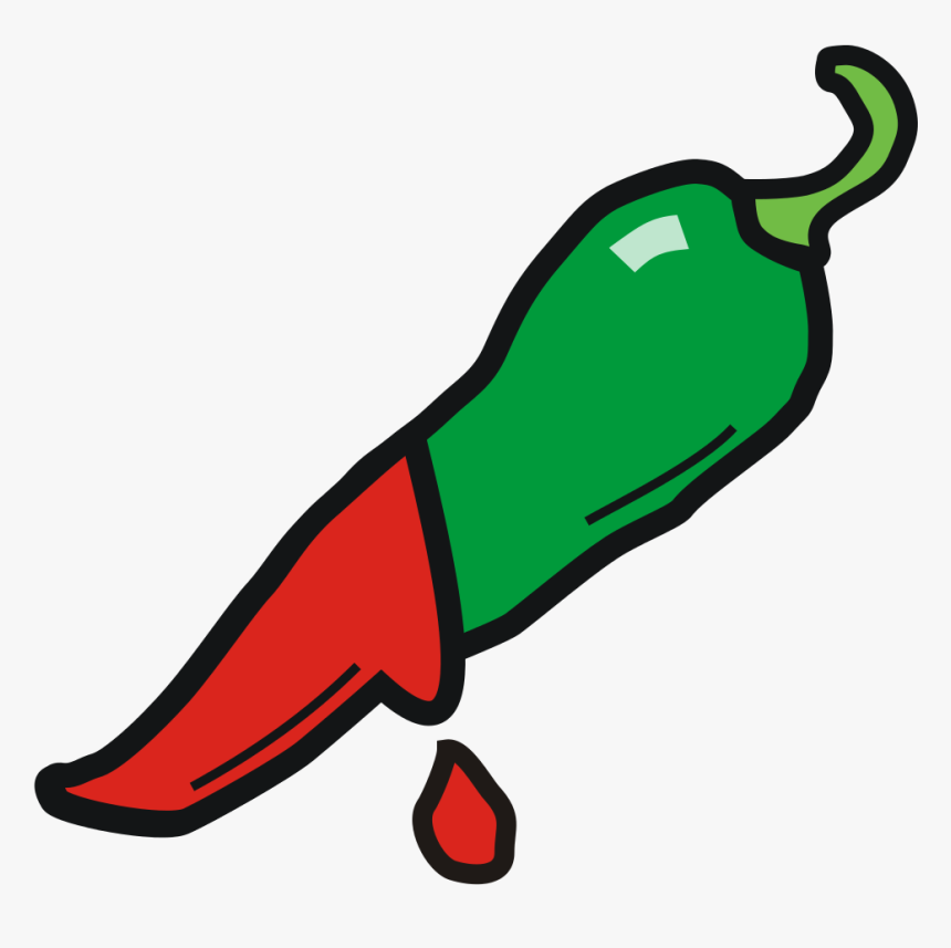 Jalapeno Clipart Serrano Pepper - Chili Pepper Svg File, HD Png Download