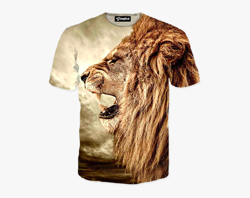 Transparent Lion Roar Png - Spandex And Polyester Shirts, Png Download