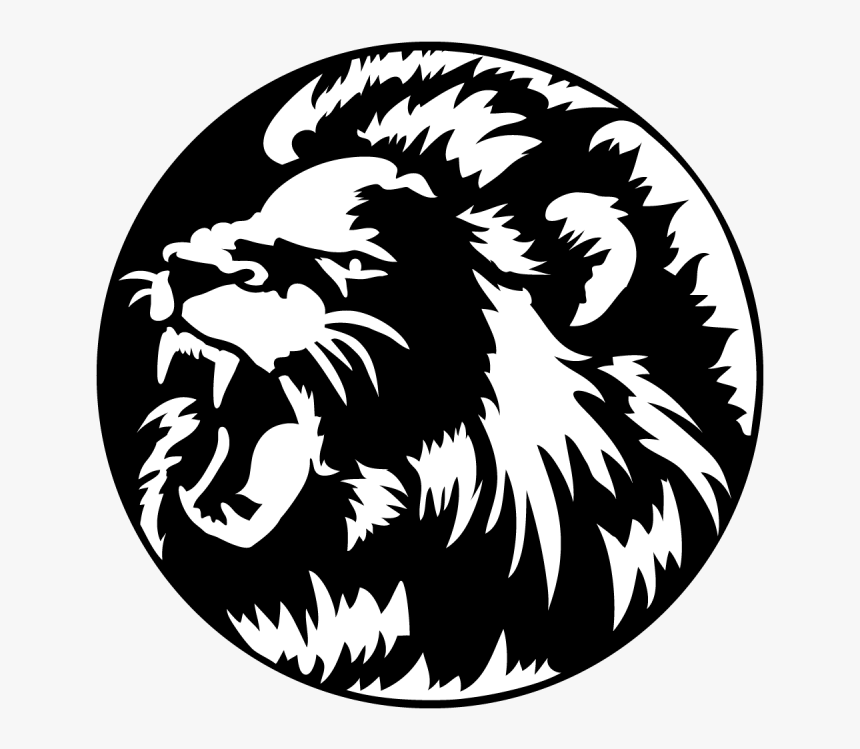 Gobo Stencil Vector - Lion Gobo, HD Png Download