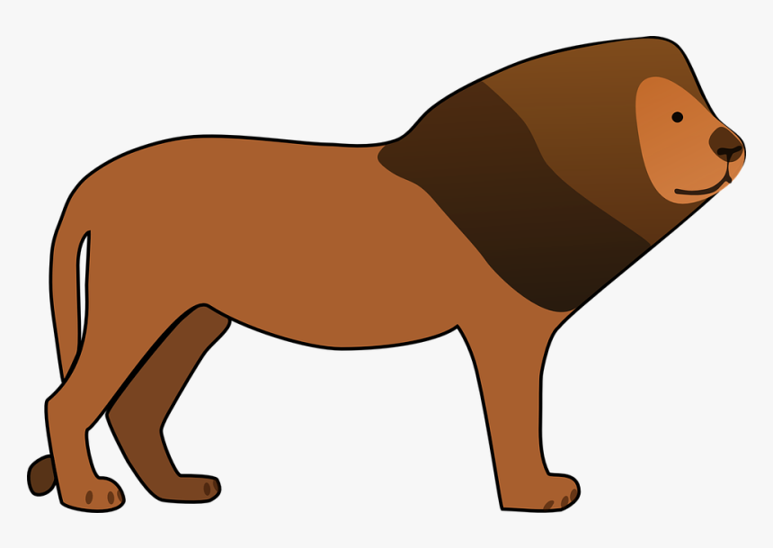 Lion, Tiger, Cat, Feline, Hairy, Roar - Lion Roar Clipart Pixabay, HD Png Download