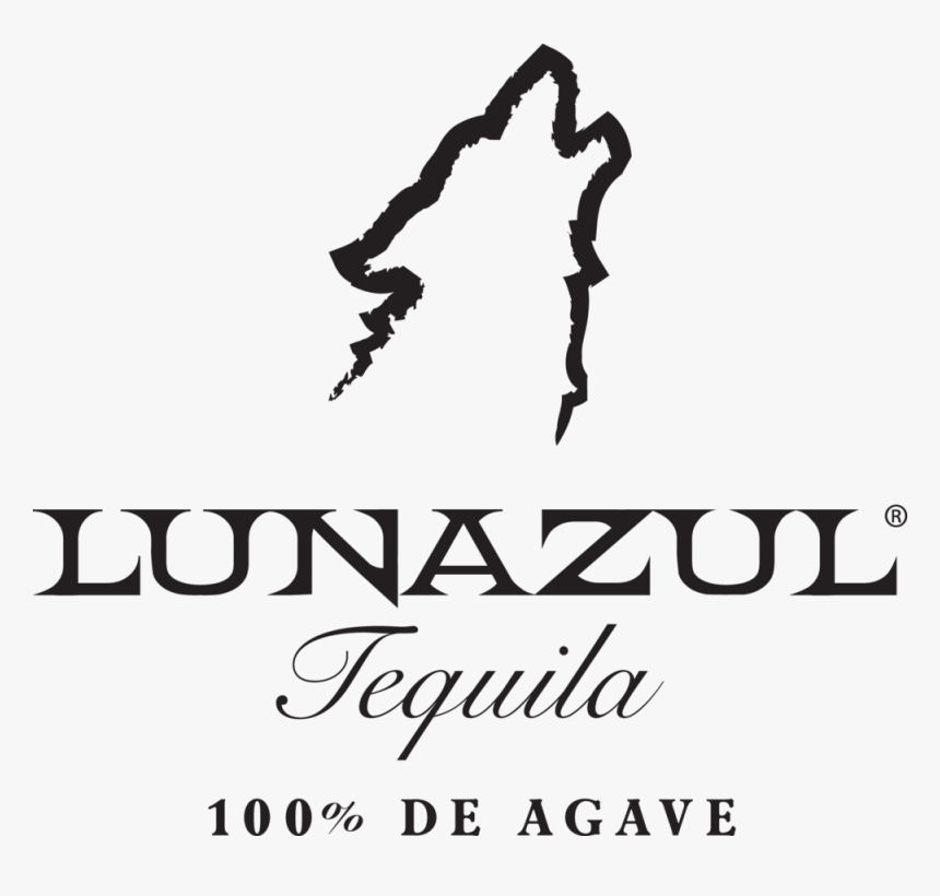 Lz Distressedwolf Logo Lockup Agave Black - Poster, HD Png Download