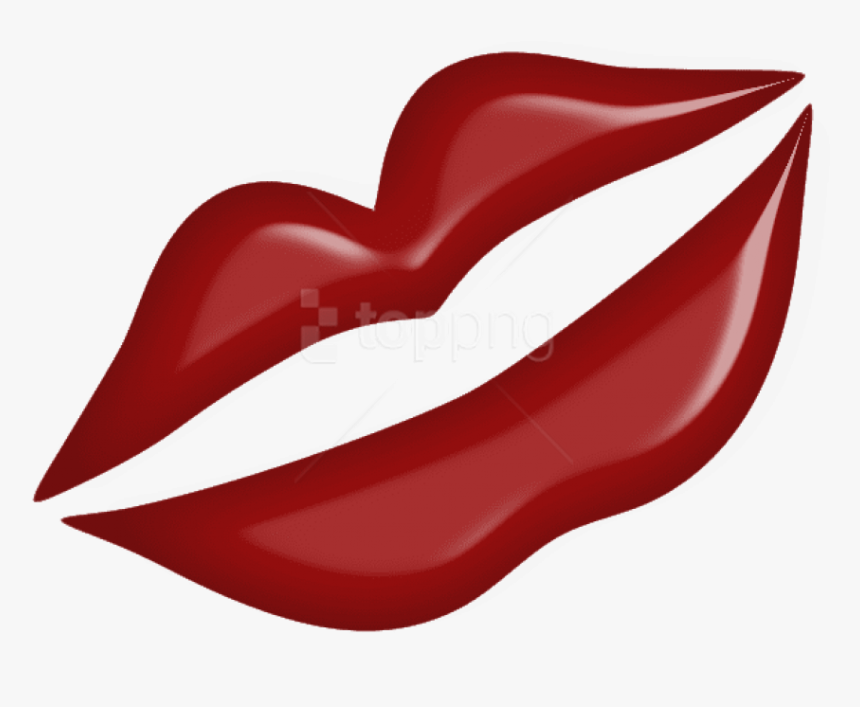 Download Red Images - Clipart Lips Png, Transparent Png